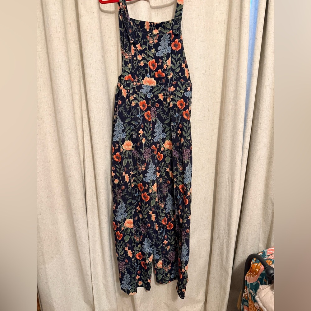 Cider Floral Overalls